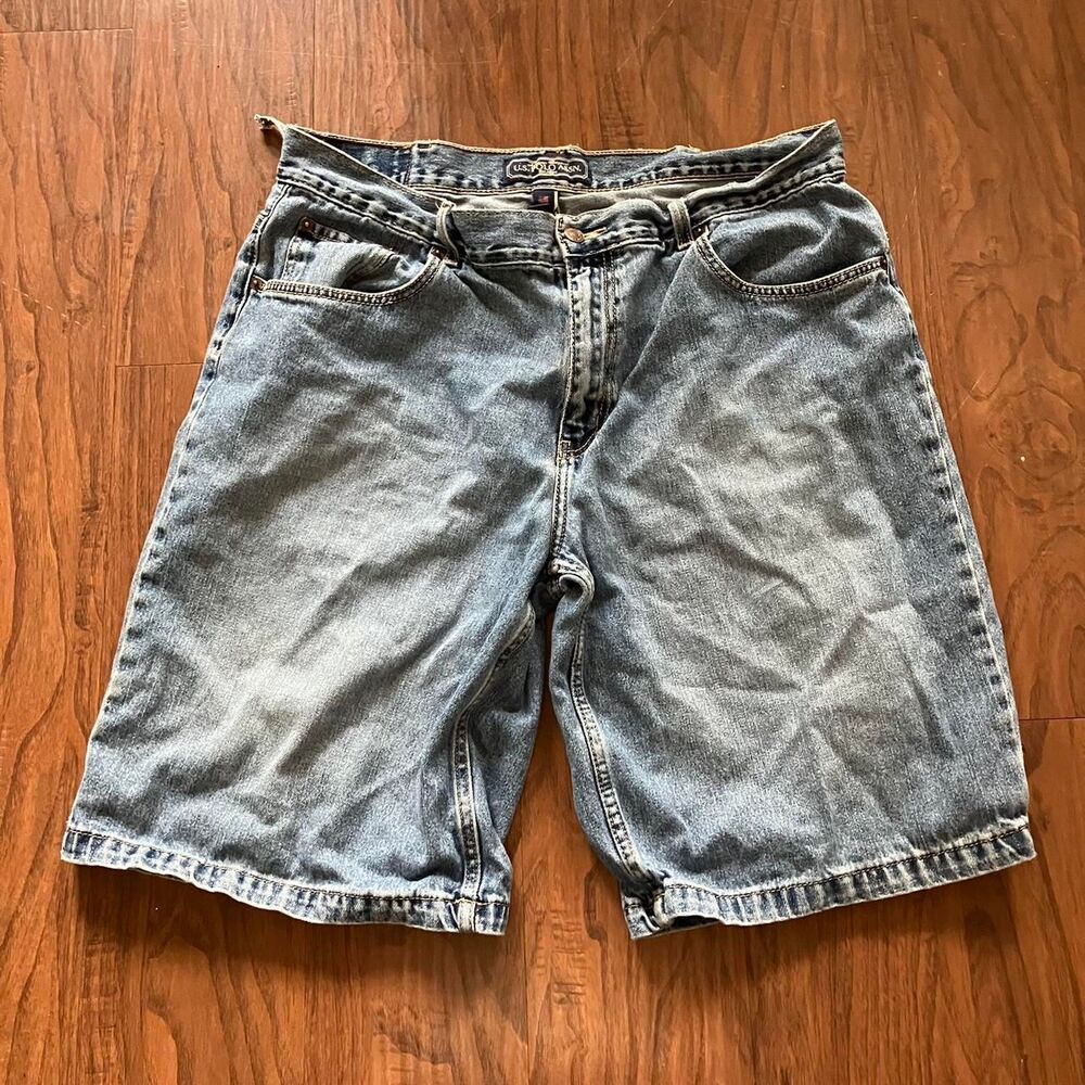 Us-polo-assn Men's Blue Shorts